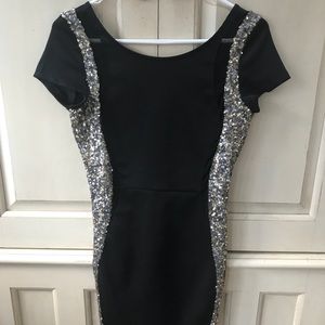 Mustard Seed sequined dress